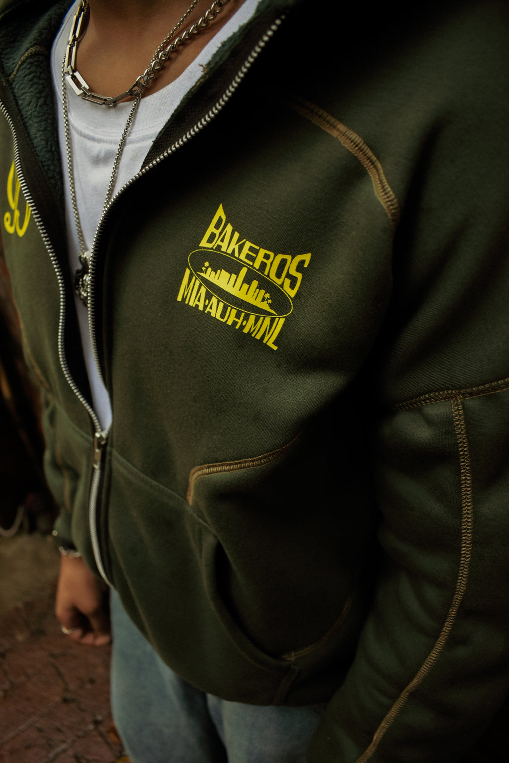 B CITIES FULL ZIP HOODIE