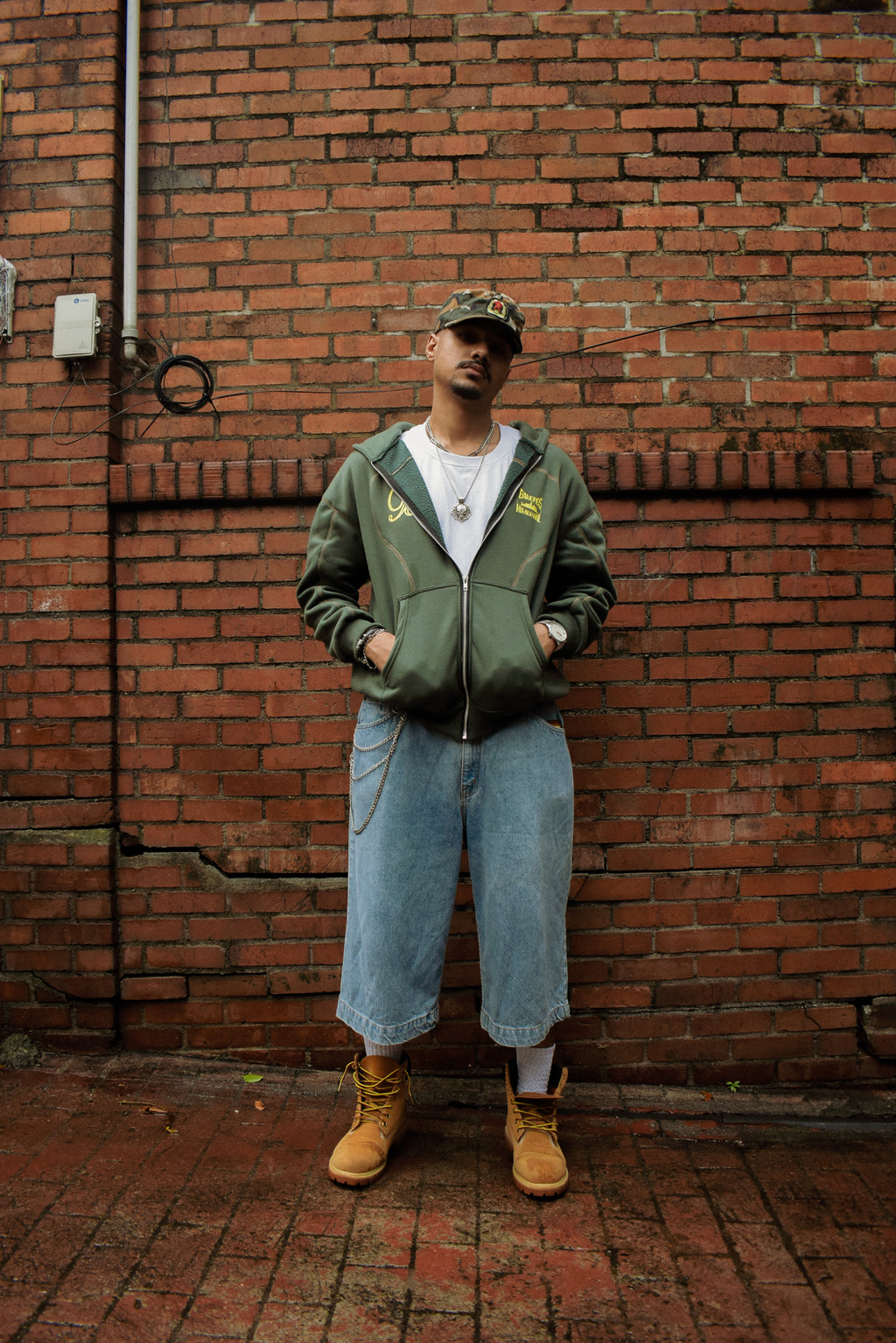 B CITIES FULL ZIP HOODIE