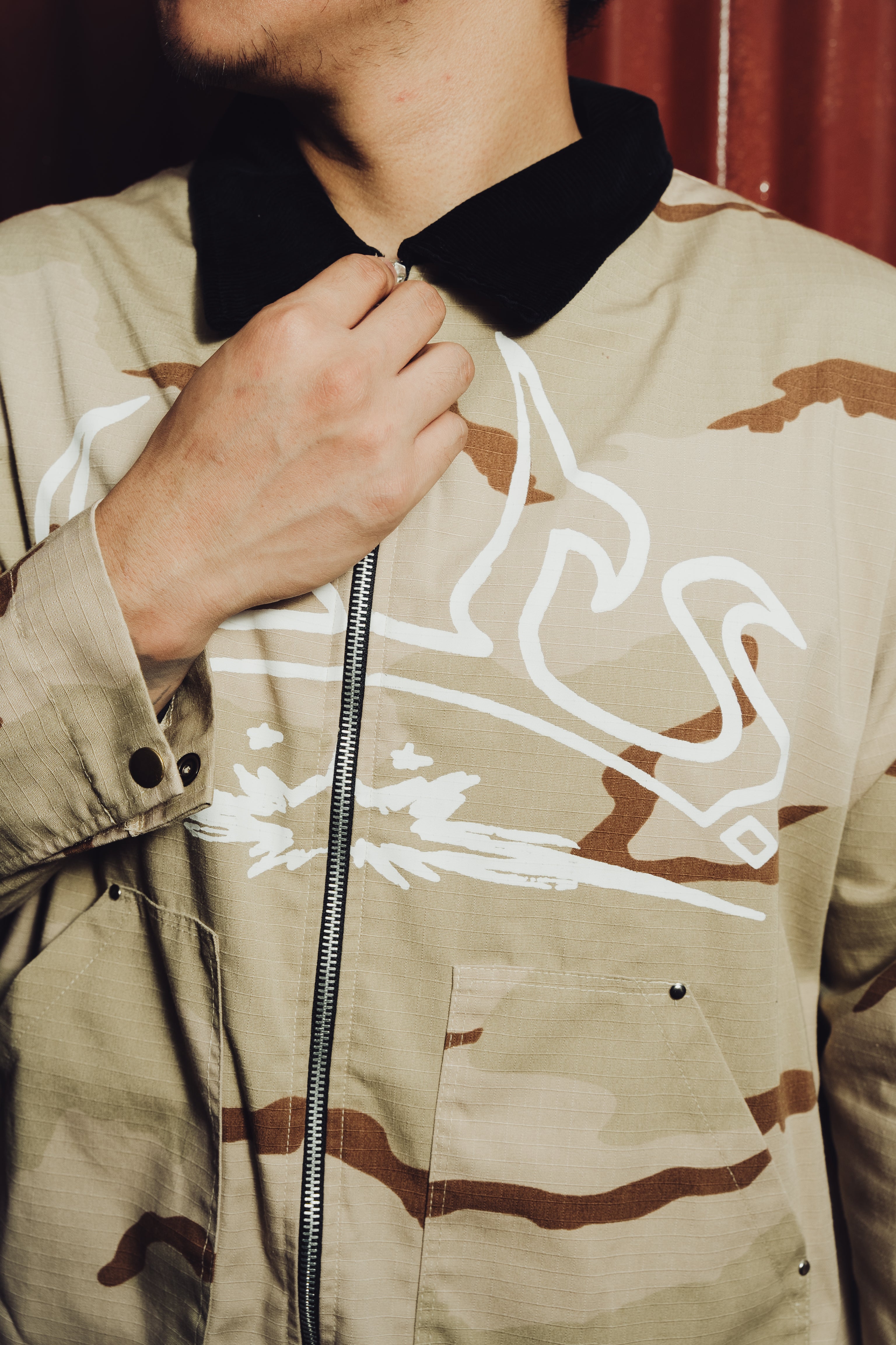 BKRS "Tribe" Camou - Work Jacket