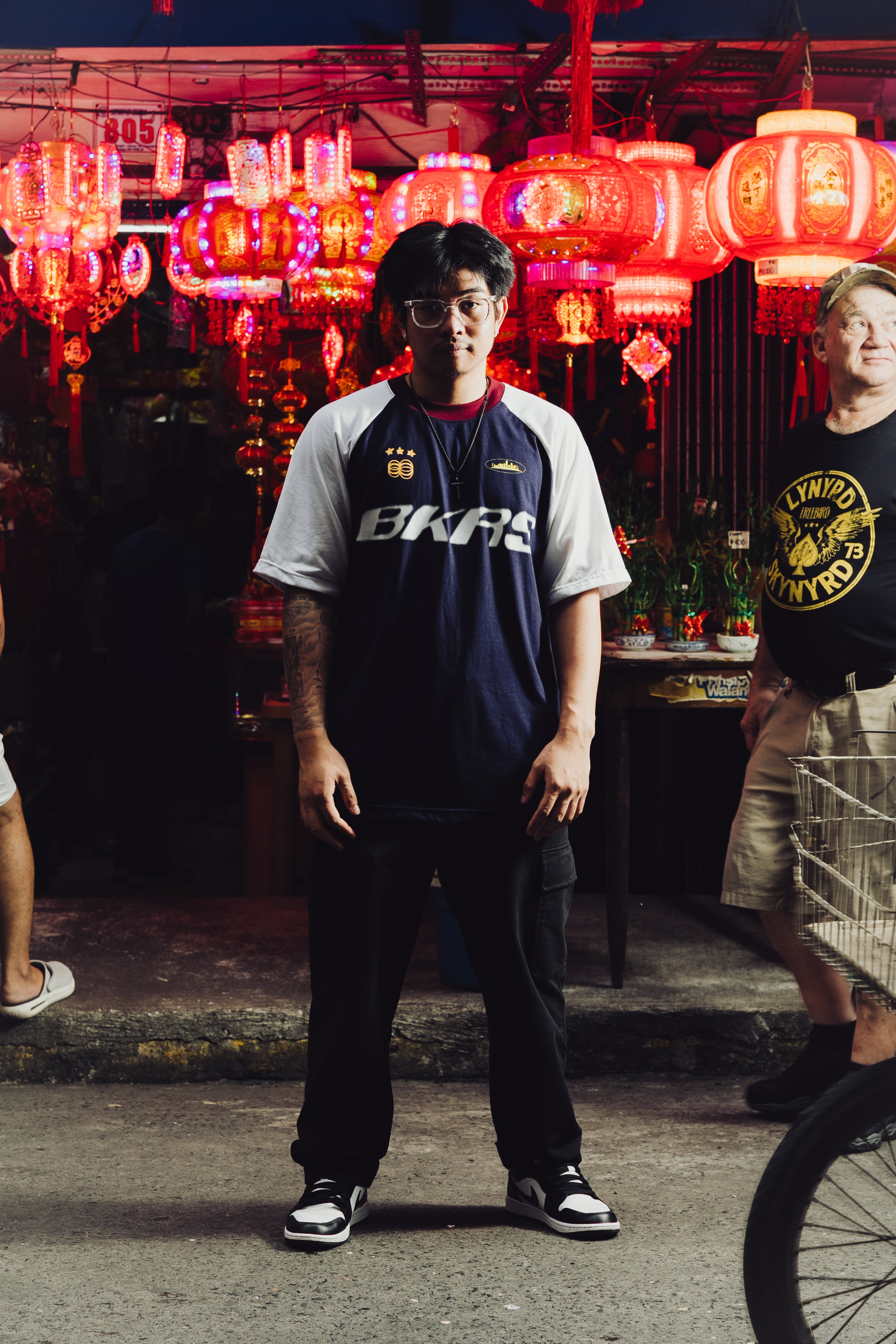 Navy - PH Tri Tone Raglan