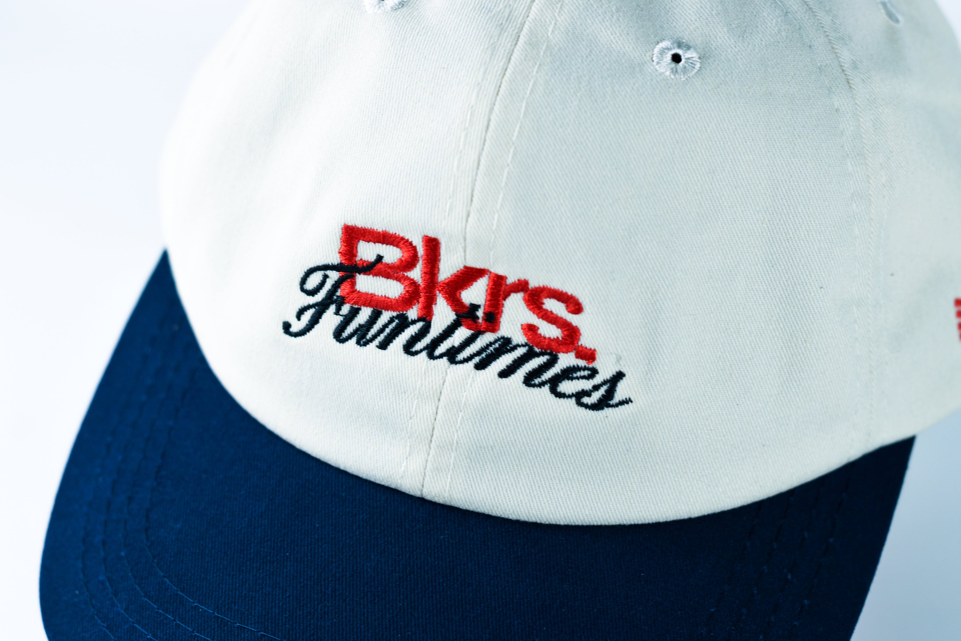 B HAT - BLACK & NAVY BLUE