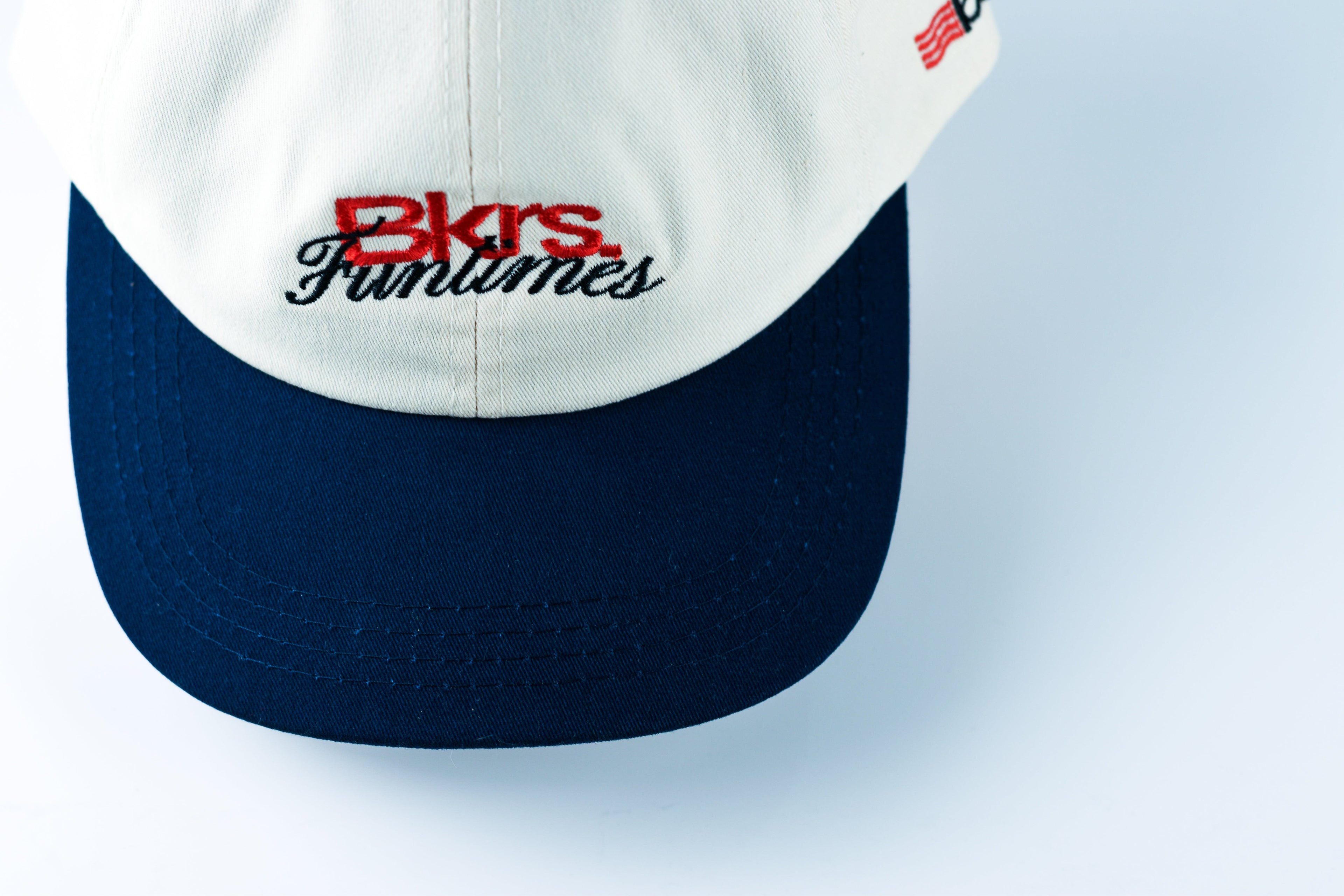 B HAT - BLACK & NAVY BLUE