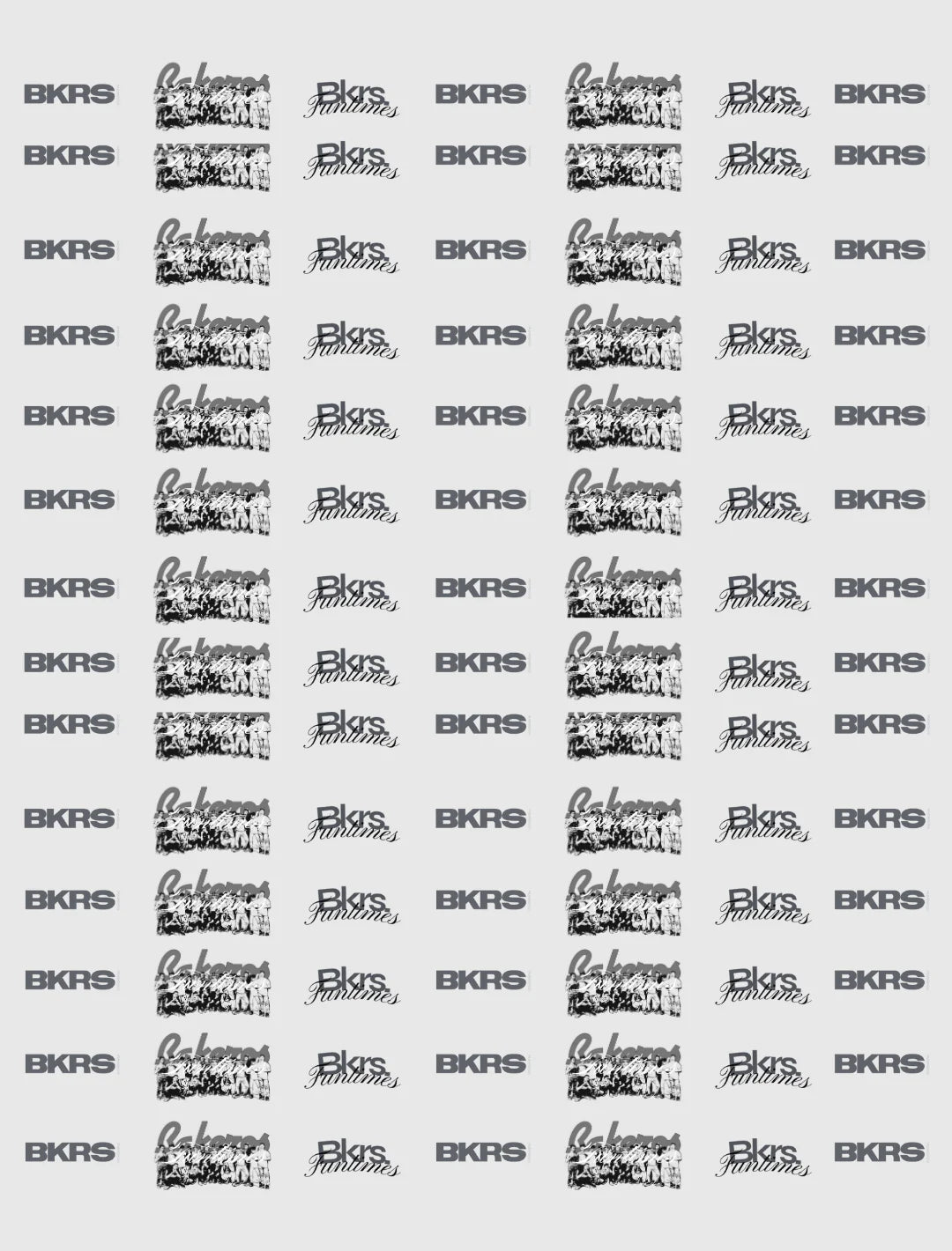 Bakeros logo wall
